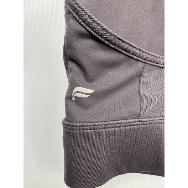 Fabletics Sports Bra Medium Support Racerback Workout‎ Fitness Gray S - Image 4