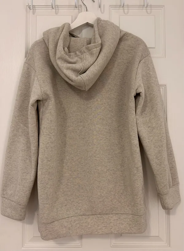 seashell hoodie light grey Gray - Image 2