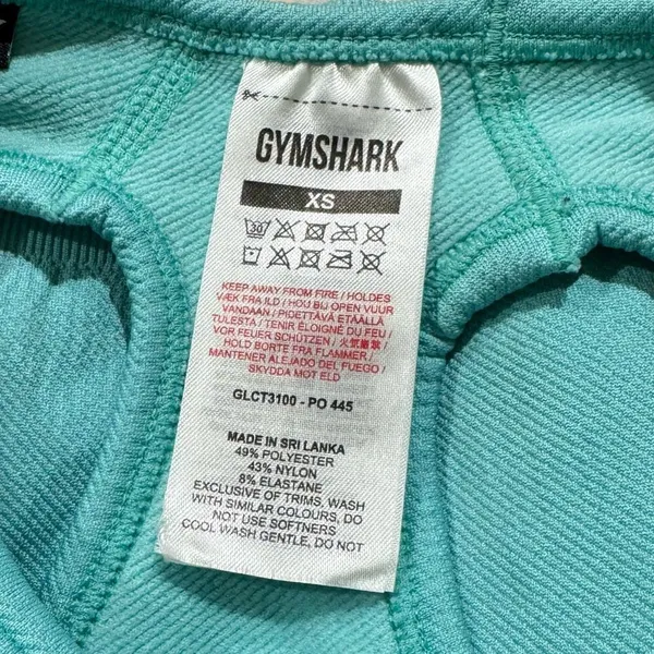 Gymshark Ultra Seamless Crop Top Athletic Women’s XS - Image 3