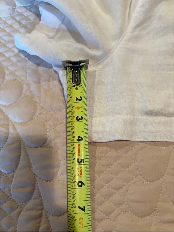 Gap White Linen Blend Pull-On Easy Shorts women’s M - Image 9
