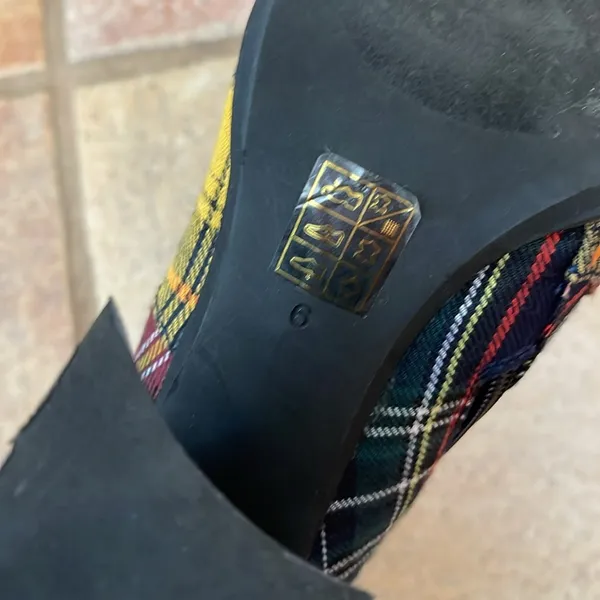 Jeffrey Campbell Siren plaid patchwork bootie size 6 - Image 7