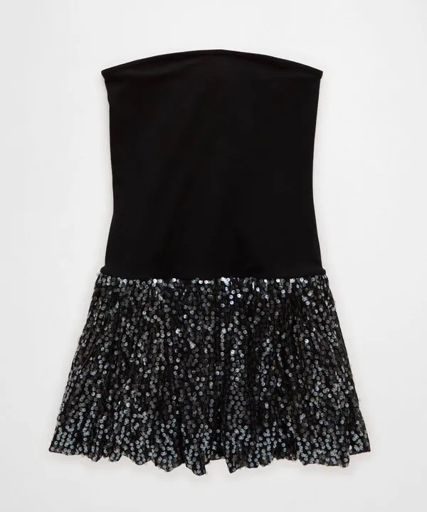 American Eagle Black Mini Dress - Image 2