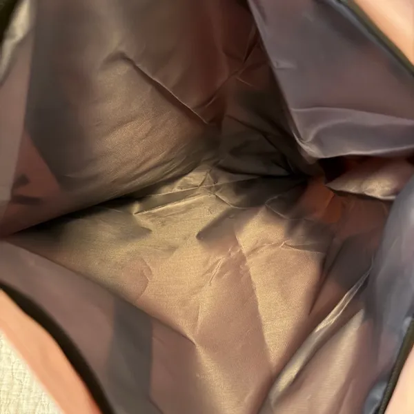 VERY nice Pink Tote Bag with Black Accents. - Image 14