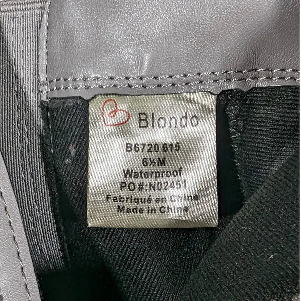 Blondo‎ Waterproof Suede Chelsea Boots Grey Women's Size 6.5M - Image 12