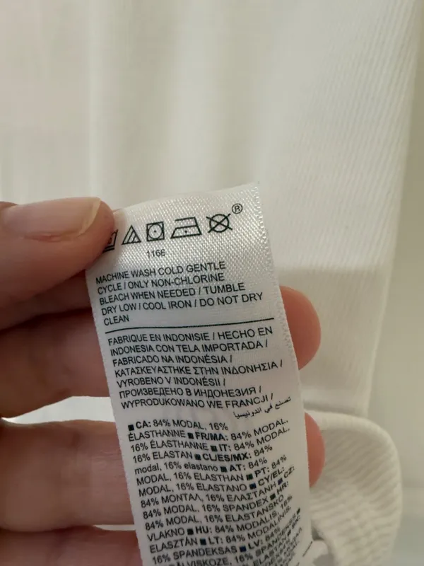 Athleta White Ribbed Racerback Tank XXS | Soft Stretch Athleisure Top - Image 3
