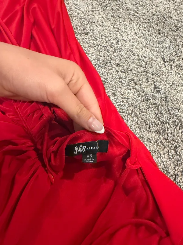 Windsor Mini Dress Red  - Image 5