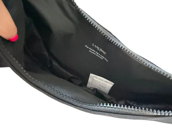LANCÔME Black Adjustable Crossbody Bag NEW NWOT - Image 2