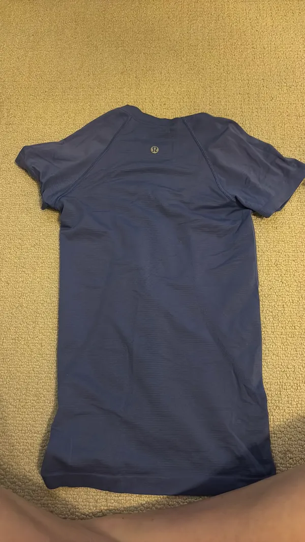 Blue Lululemon Swiftly Tech Short Sleeve - Image 2