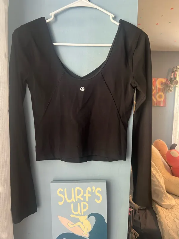 Lululemon Align Long Sleeve Crop Top - Image 3