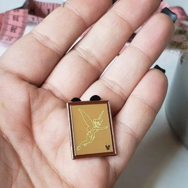 Disney Tinkerbell hidden Mickey Mouse pin (4 of 5) park collectors pin peter pan - Image 4