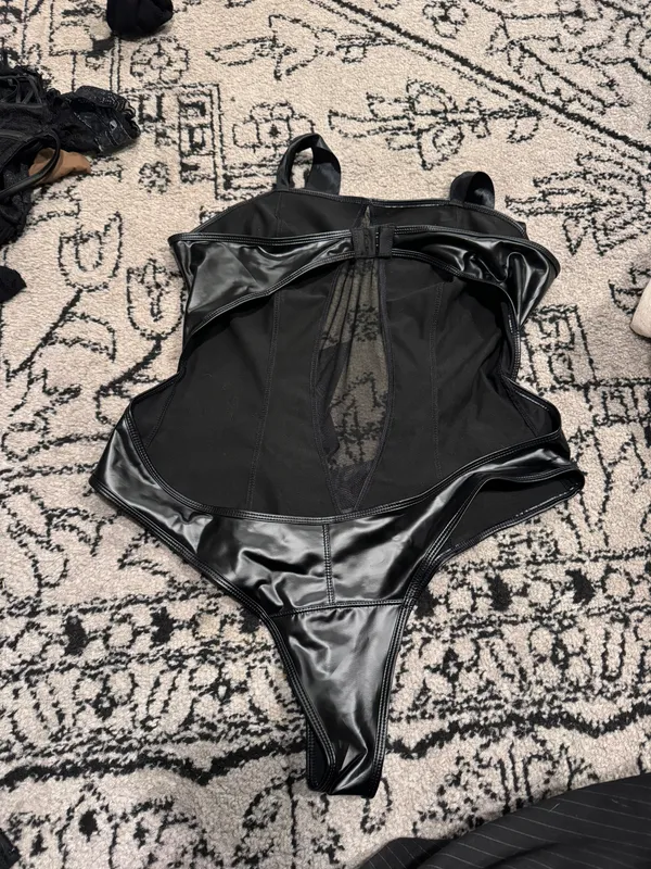 Sexy Lingerie Black Size XXL - Image 4