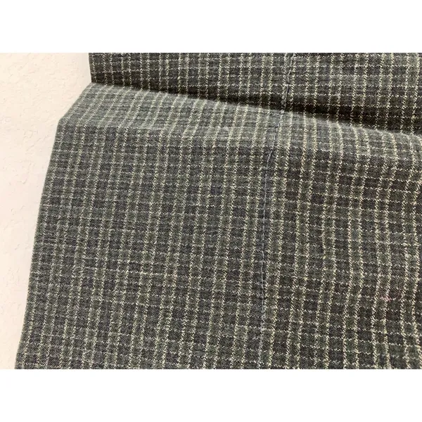 VTG Y2K Route 66 Women’s Mini Skirt Plaid Grunge Green Size 16 - Image 2