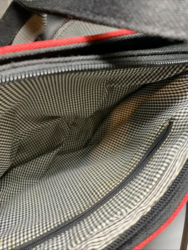 Kate Spade Multi-Color Stripe Canvas Purse - Image 8