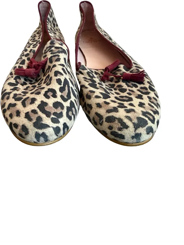 Menina Step Animal Print Loafers Shoes Slip-On Comfort Flats Size 41 EU 10 Women - Image 9