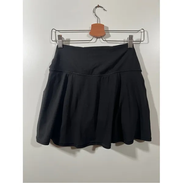 Crossover Tennis Skort OFFLINE By Aerie Real Me Size Large in Black - Image 3