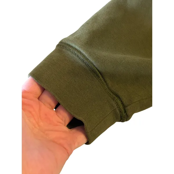 Nike green hoodie sweatshirt Medium active sporty running - Image 6