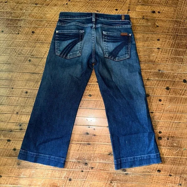 7 for All Mankind dojo western 25 embroidered 7 jeans - Image 3