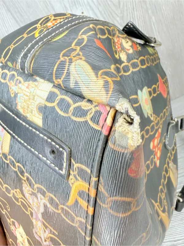 Vintage retired Disney Parks Dooney & Bourke Charms Tote Bag purse - Image 9