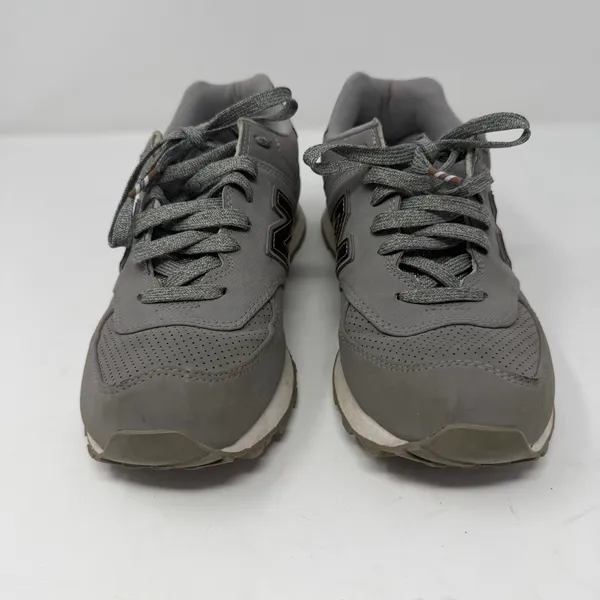 New Balance 574 Sneaker Grey Copper Metallic Women Size 7.5 - Image 10
