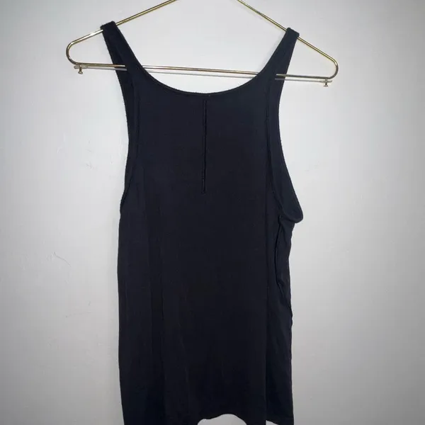 lululemon athletica Black Ribbed Scoop Tank Top‎ - Image 2
