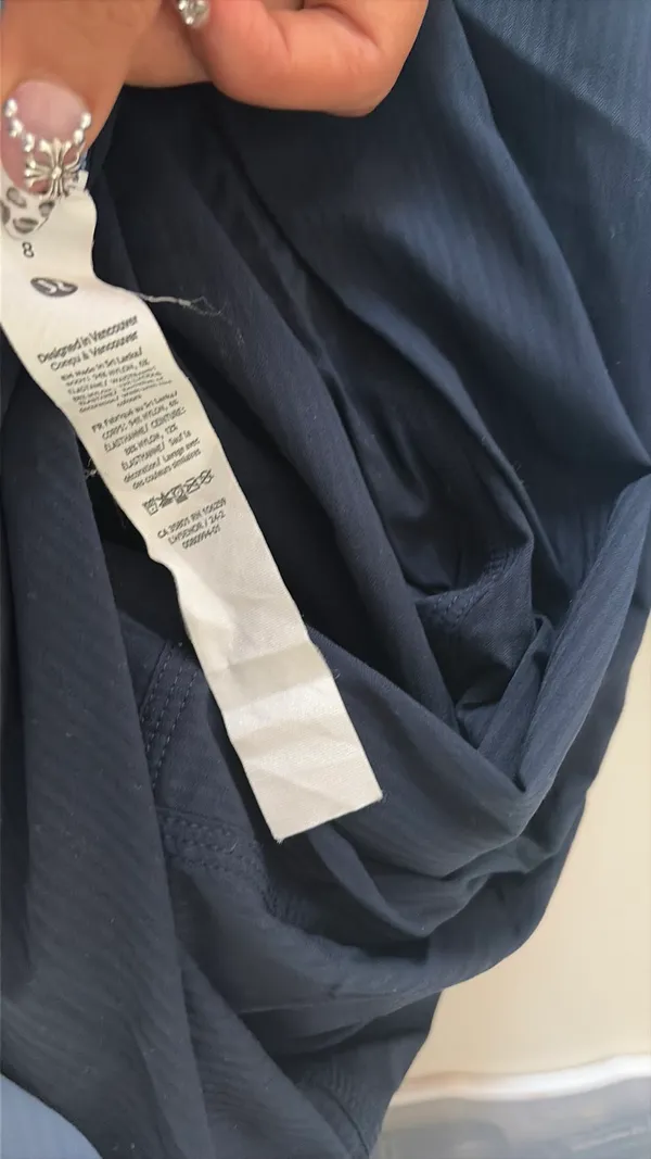 Lululemon Navy Dance Studio Pants 8 - Image 3