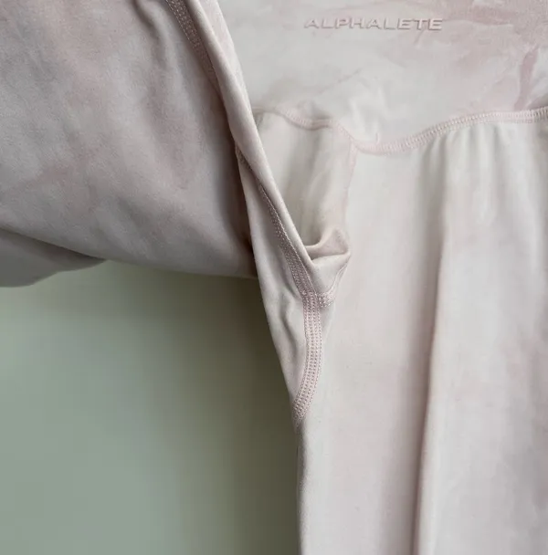 Alphalete Alphalux Blossom Pink Madble Wonder Leggings - Image 4
