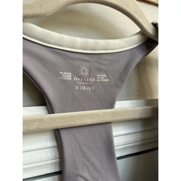Offline by Aerie purple sports bra XL - Image 2