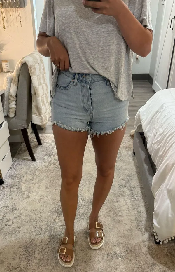 Wild Fable High-Rise Jean Shorts - Image 4