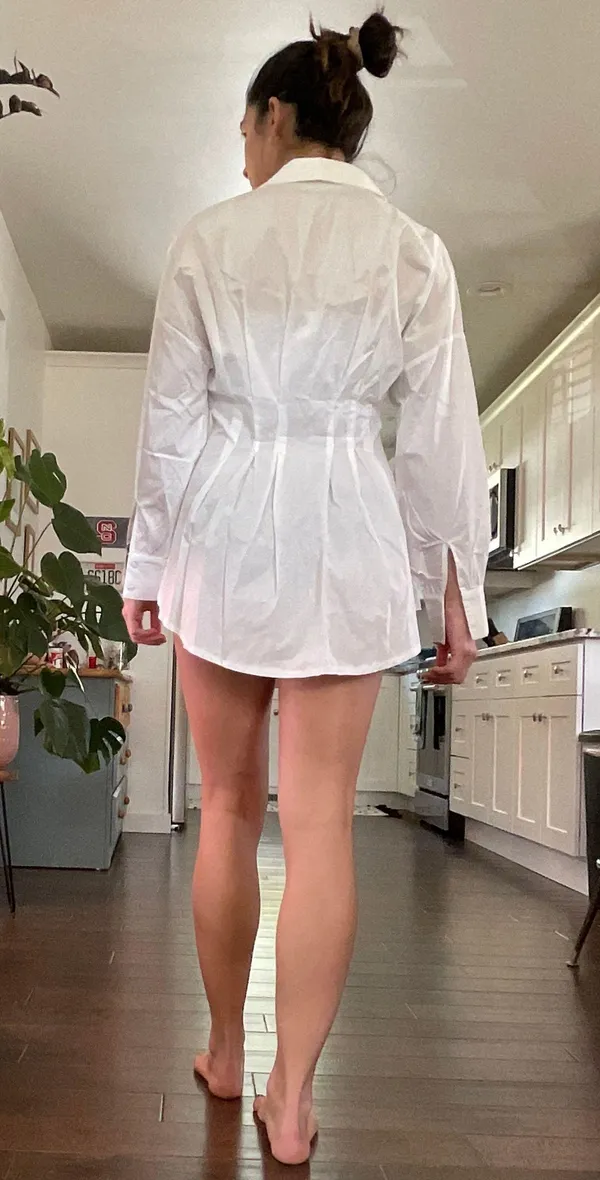 SheIn White Blouse - Image 4