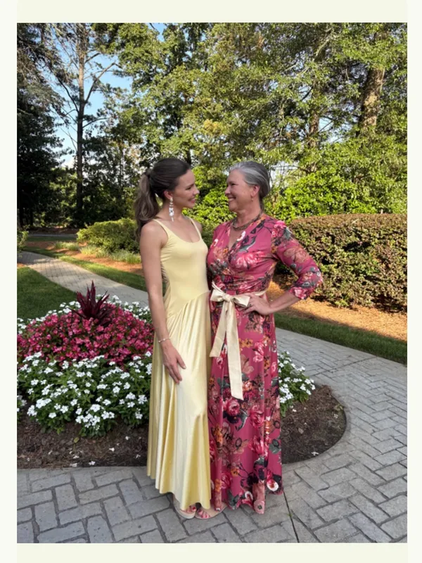 Rare London Butter Yellow Curved Drop Waist Maxi Dress - Image 3