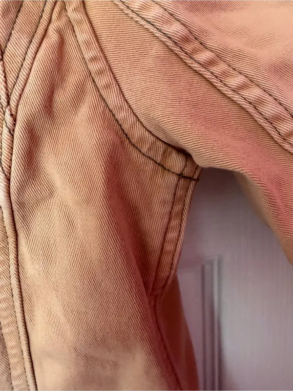 Maison Scotch- Scotch and Soda lightweight camel brown moto jacket- see sizing - Image 14