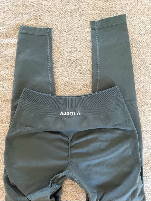 Aurola scrunch leggings Green - Image 3