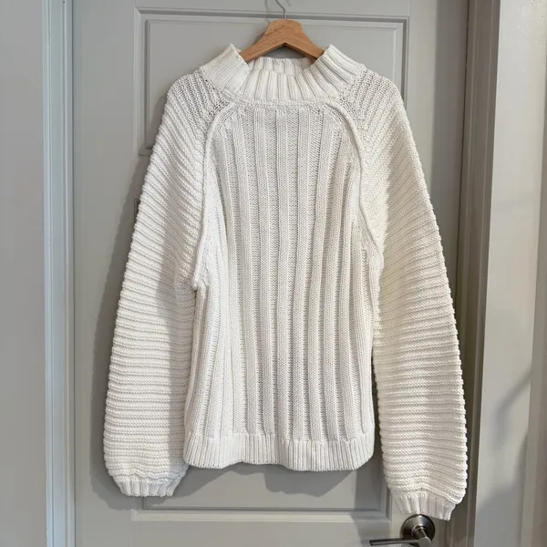 Free People Sweetheart Sweater Size Large‎ - Image 3
