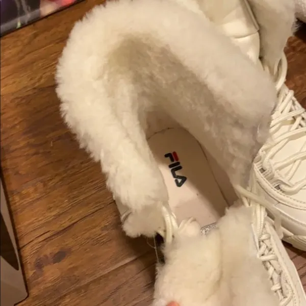 Fila shearling boot sneakers. 7 - Image 14