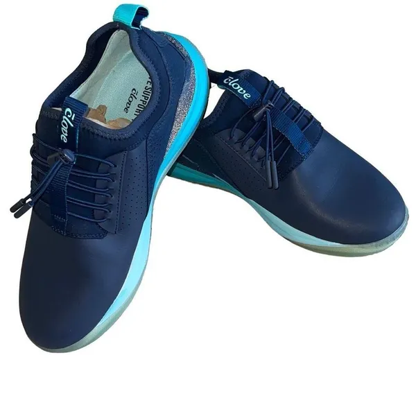 Clove Classic Healthcare Shoes Unisex Mens 7.5 Women’s 9 Aqua Blue - Image 5