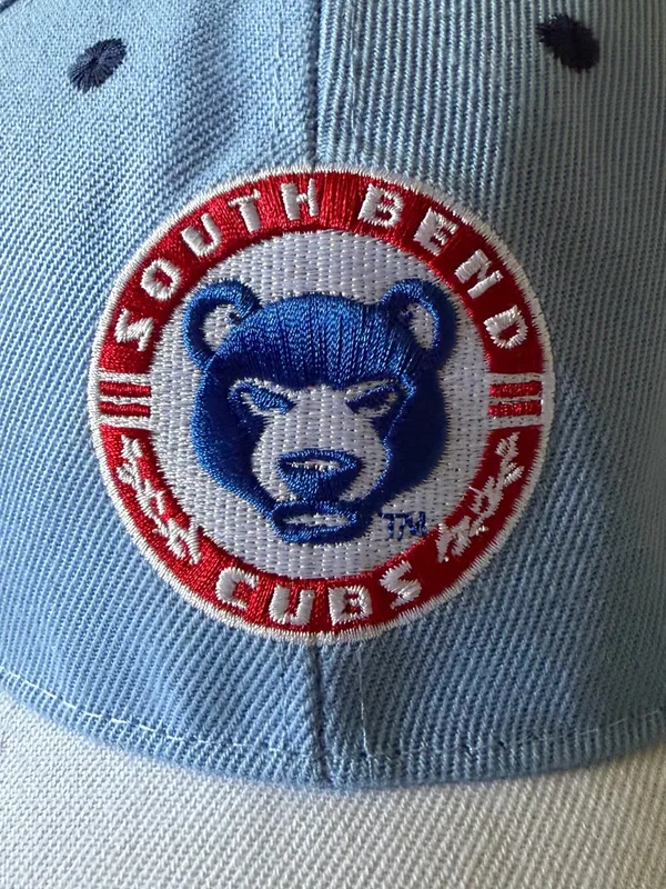 ⚾️South Bend Cubs Baseball Hat Light Blue Adjustable Cap⚾️ – New - Image 2