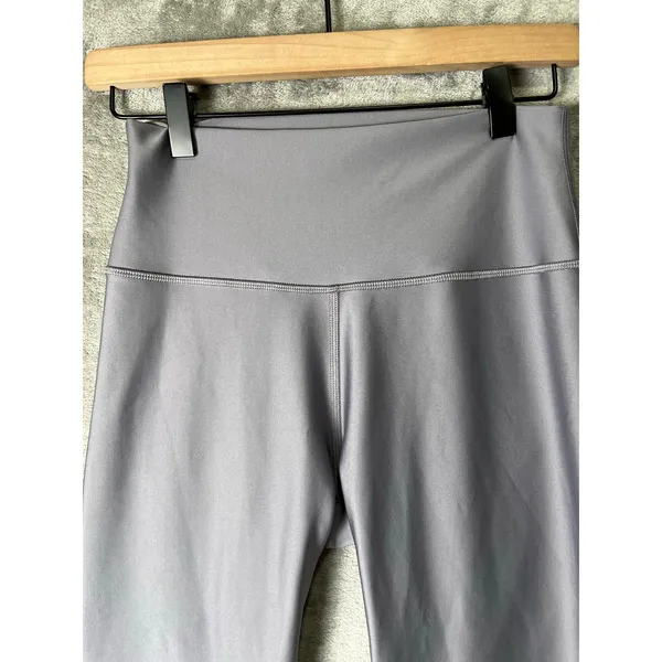 Alo Yoga Airlift High Waist Leggings Gray Sculpting Compression Activewear Med - Image 2
