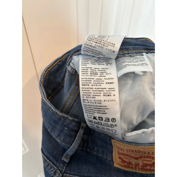 Levi's 721 High Rise Skinny Jeans Size 27‎ - Image 7