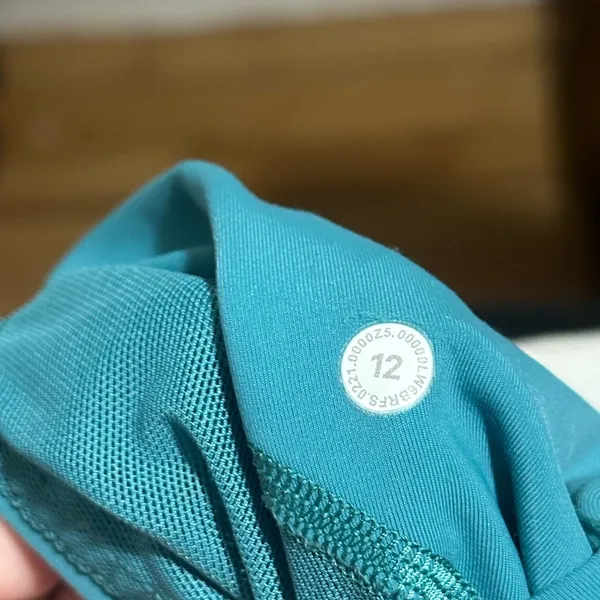 Lululemon Power Thru High Rise Crop 23" W6BRFS Size 12 - Image 8