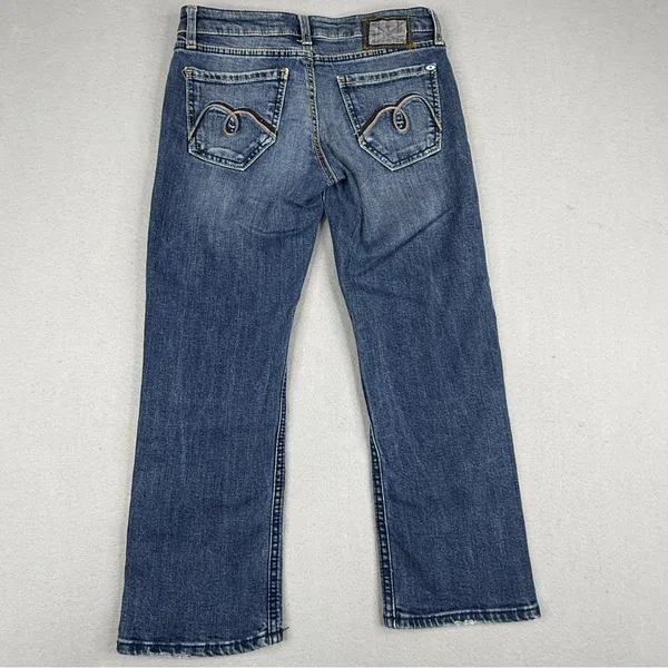 Mavi Alma Bootcut Jeans Women’s 24 Low Rise Stretch Medium Wash Y2K Denim - Image 7