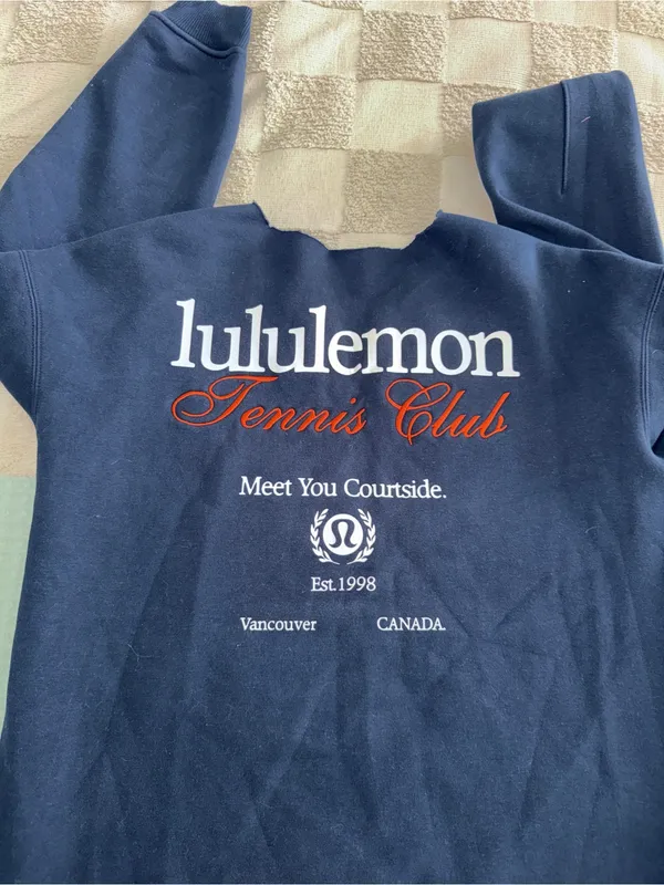 Lululemon Heavyweight‎ Fleece Pullover Tennis Club - Image 3