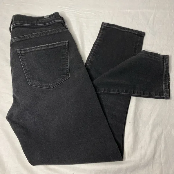 Citizens of Humanity Rocket Crop Women's Sz 25 Black Distressed Skinny Jeans EUC - Image 3