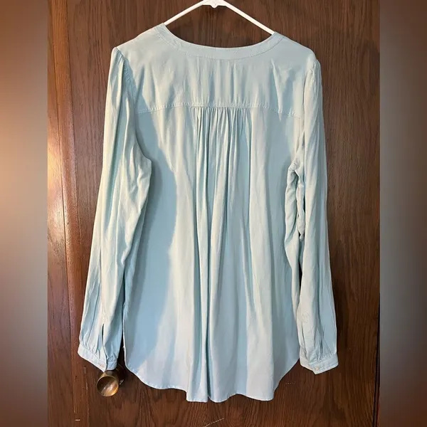 Loft Rayon Pullover Yoke Shirt - Image 2