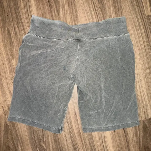Nike Vintage Wash Sweat Shorts Lounge Activewear Drawstring Pocket Gray S‎ - Image 6