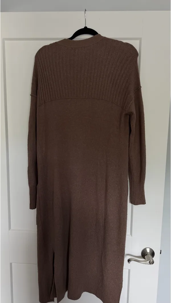 Long Brown Cardigan - Image 6