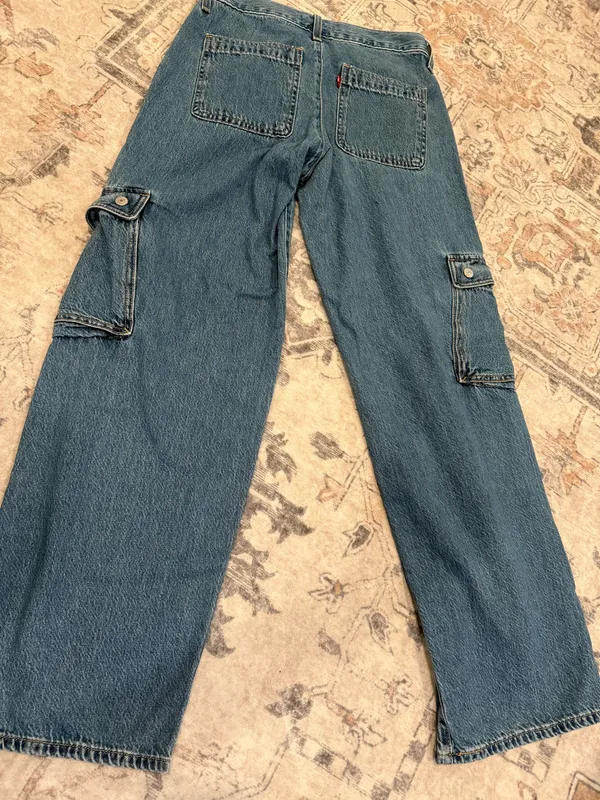 Levi’s Super Low Jeans cargo Y2K - Image 5