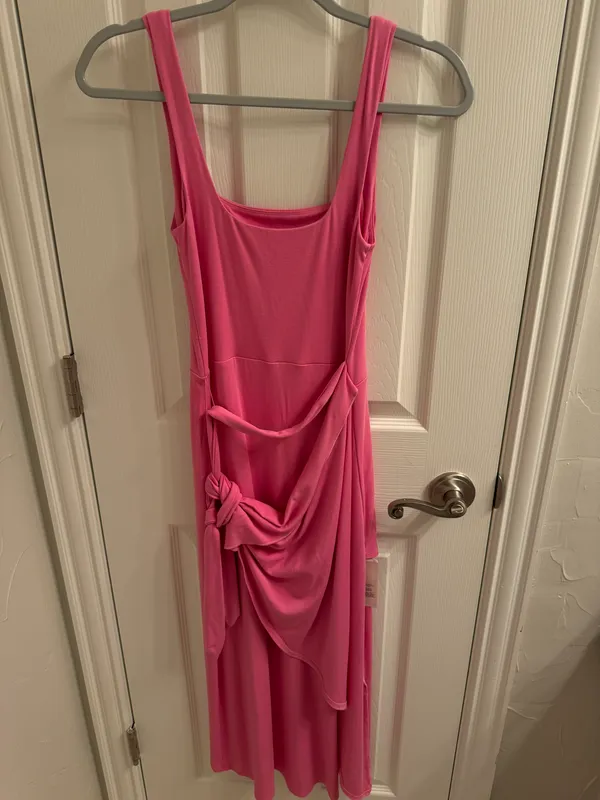 Aritzia Wilfred Wrap Midi Dress - Image 3