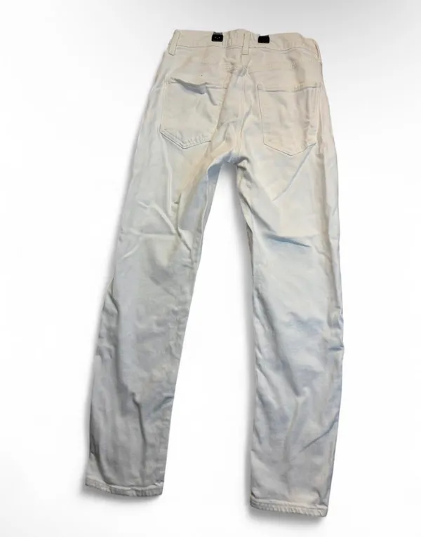 Agolde white denim jeans Size 24 #denim #highwaisted - Image 2