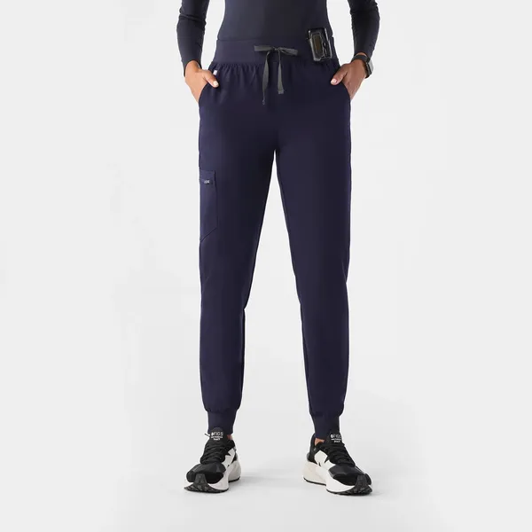 FIGS High-Waisted Zamora Pants Navy XS Petite - Image 4