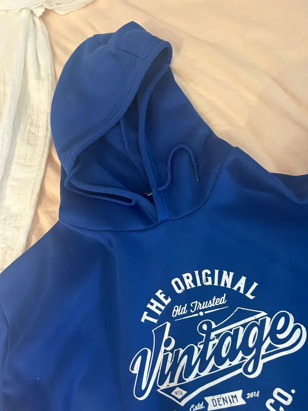 Blue Hoodie Size XL - Image 4